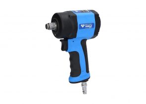 BRILLIANT TOOLS pneumatski pištolj 1/2″ ultra kratka izvedba snage 1240 Nm max. Sila stezanja 890 Nm 9000 okr/min BT1604000