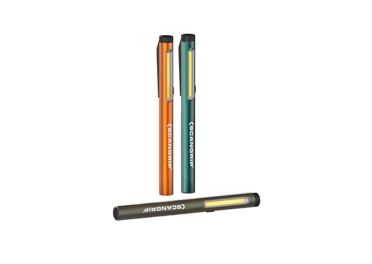 Scangrip Set Štapna Svjetiljka Work Pen 200 R Promo 3 Komada 150 do 200 Lumena Punjač 2 Godine + 1 uz Registraciju (49.0500)