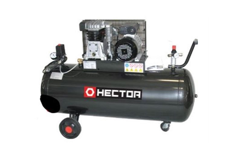 Hector Kompresor Klipni, 270 Litara, 10 Bara, 500 L/min, 3 kW, 230V (HE-270/500)