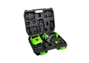 JBM Aku Udarni Odvijač 1/2″ 1300 Nm 20 V Baterija 4,0 Ah, Punjač, Kofer (60044C)