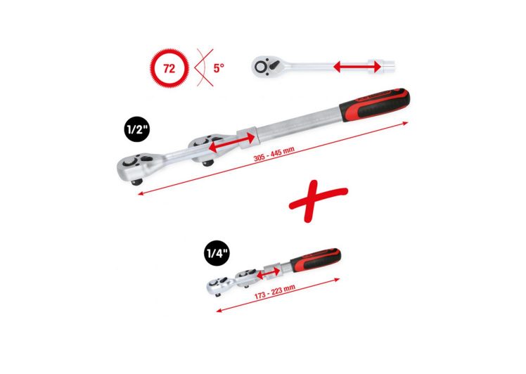 Set teleskopskih moment ključeva