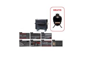 SONIC radionička kolica s alatom -757578set