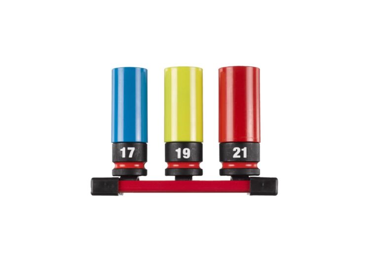 MILWAUKEE set nasadnih nastavaka za alu felge 17/19/21 mm 3-kom – 4932493370
