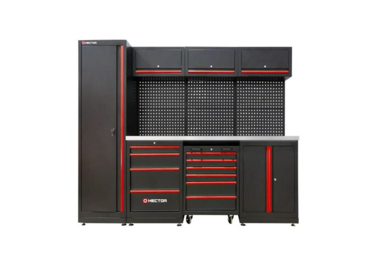 HECTOR radionički modularni ormar 18-dijelni 264x195x50 – he-446serie