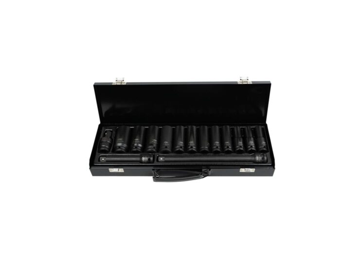 JBM set nasadnih ključeva 1/2 udarni dugi 10-24mm brunirani 15-dj. – 52346