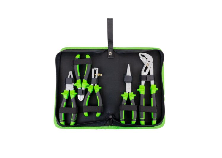 JBM SET KLJEŠTA 5 DJ U TORBI, PAPAGAJKE, KOMBINIRKE, KOSE, SKIDANJE IZOLACIJE, ZAŠILJEN VRH – 51812