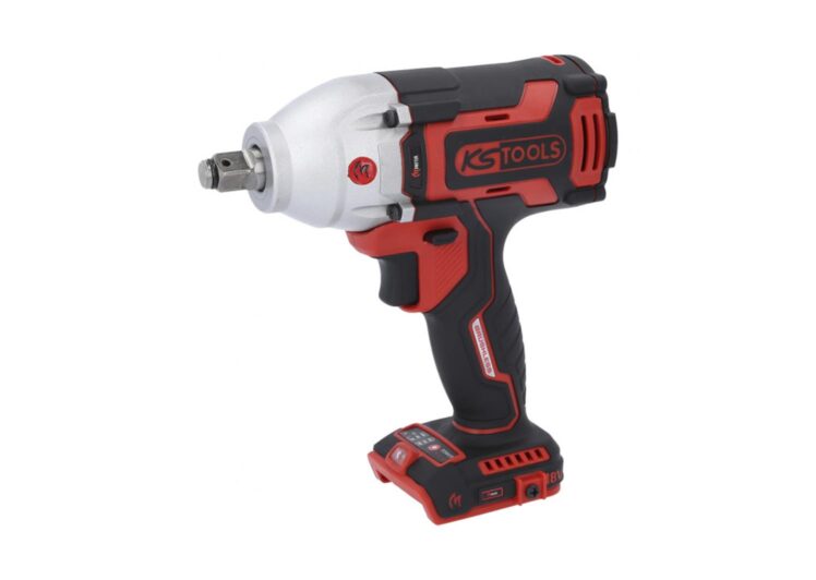 KS AKU UDARNI ODVIJAČ EMONSTER 1/2“ 2X BATERIJA 4 AH, PUNJAČ, UDARNI NASADNI KLJUČEVI 15-17-19-21-22 MM – 515.6100