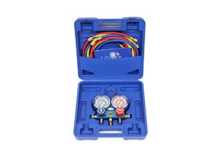 MARCO TOOLS SET MANOMETARA, CIJEVI I PRIKLJUČAKA ZA ISPITIVANJE  KLIME, ZA R1234YF – 01.090.12